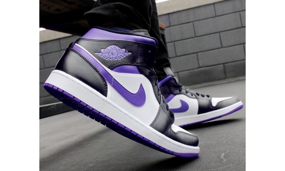 Nike aj1 cheap court purple